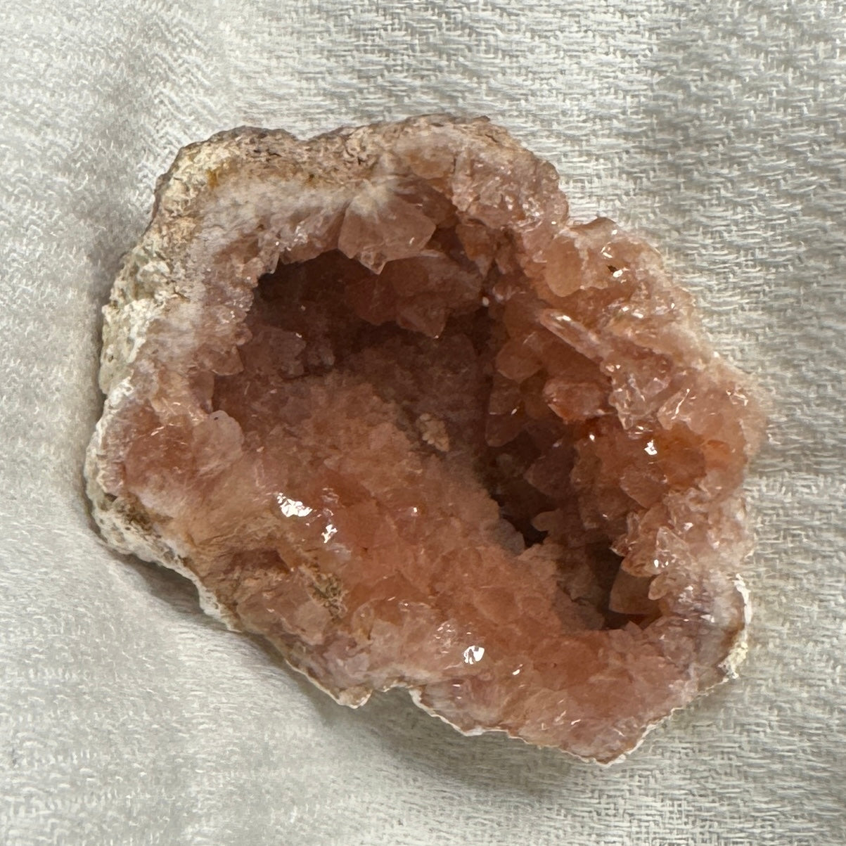 Pink Amethyst cluster 21g