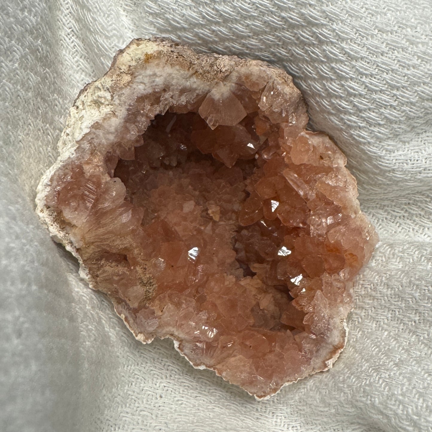 Pink Amethyst cluster 21g