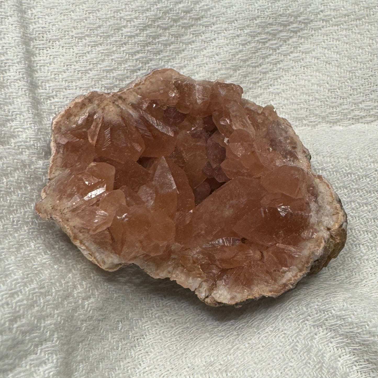 Pink Amethyst cluster 37g