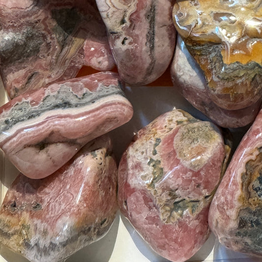 Rhodochrosite Tumble : QX1 : POS : Choice!