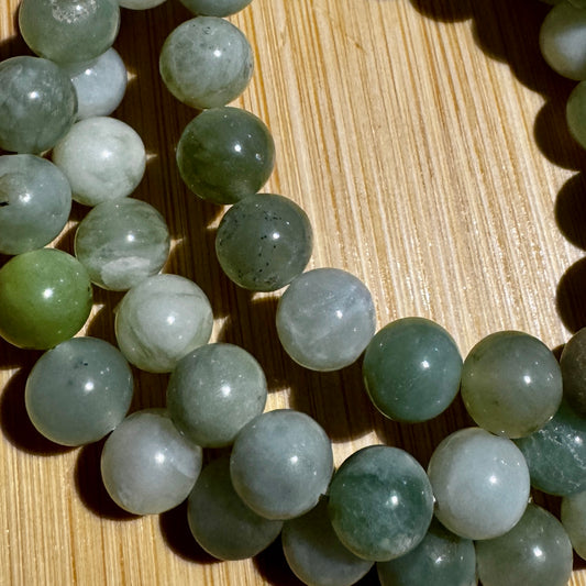 Bracelet : 8mm Jade, 7"