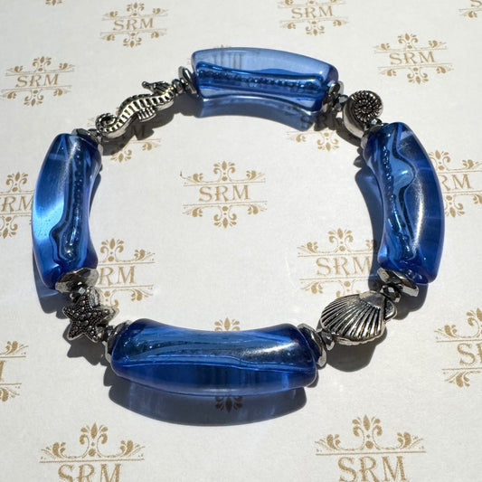 Bracelet : Under the Sea, Blue, 7½"
