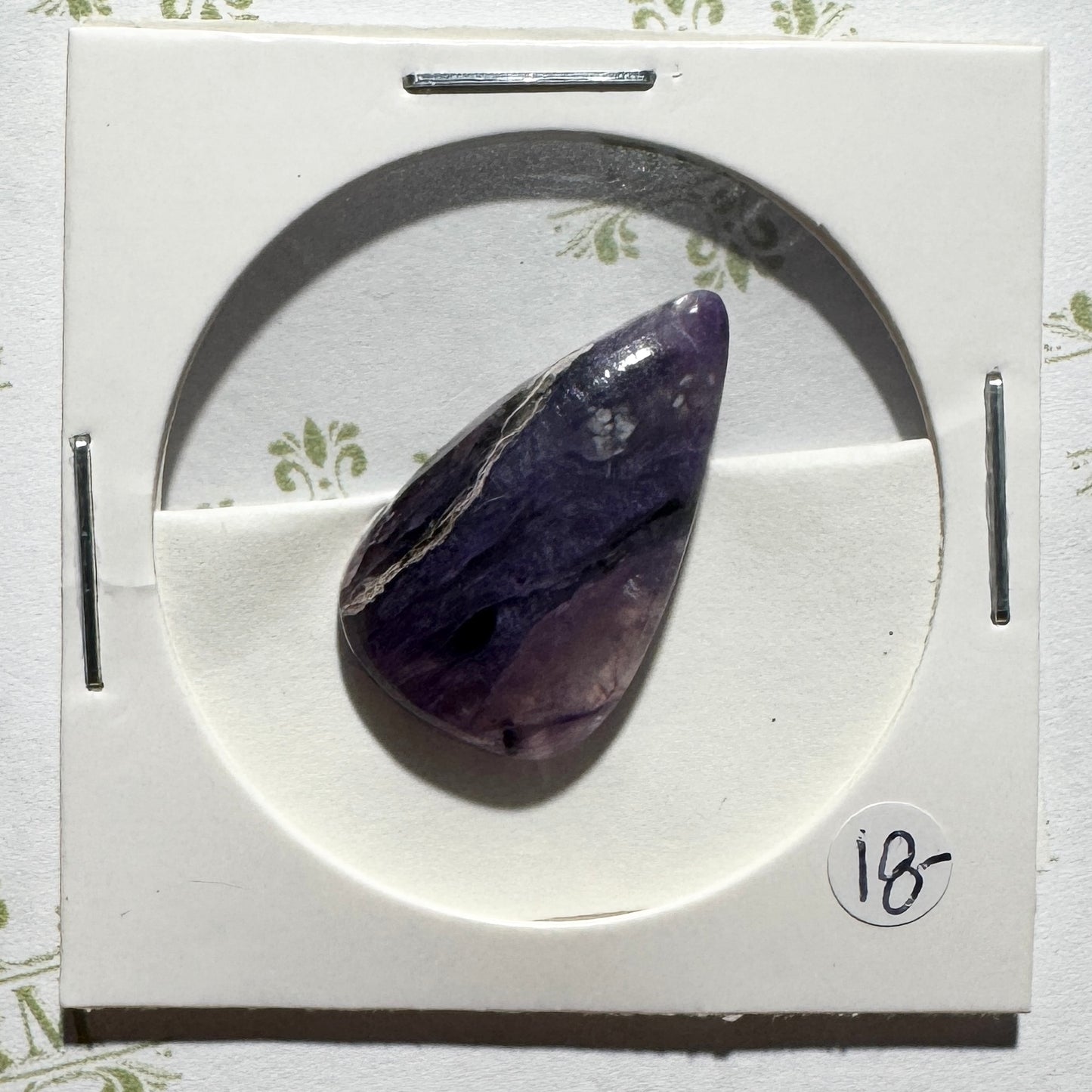 Cab : Charoite. Choice!