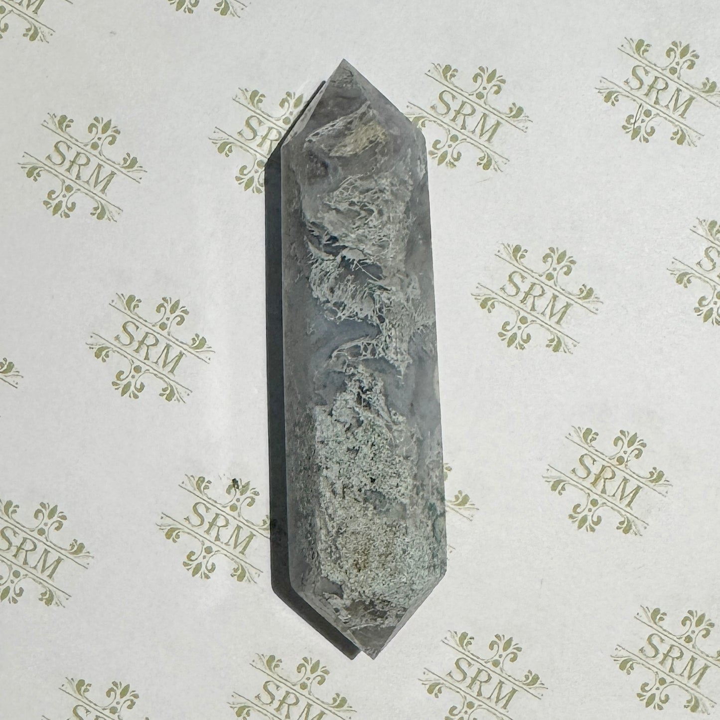 DT (Double Terminated) : Moss Agate.  Choice!